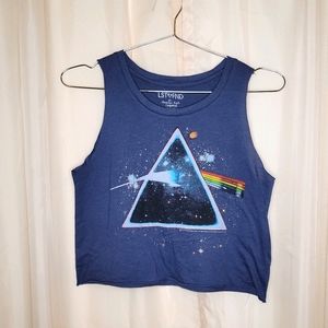 American Eagle Pink Floyd Crop Top